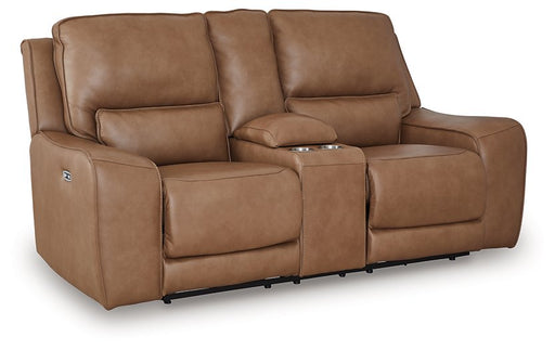 DeepWakes Power Reclining Loveseat with Console - Furniture Max (Falls Church,VA) *