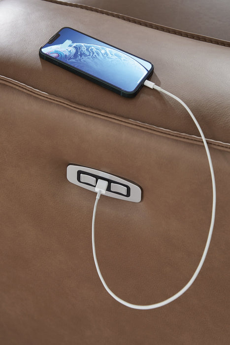 DeepWakes Power Reclining Loveseat with Console - Furniture Max (Falls Church,VA) *