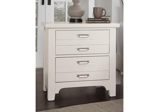 Vaughan-Bassett Bungalow 2 Drawer Nightstand in Lattice - Furniture Max (Falls Church,VA) *