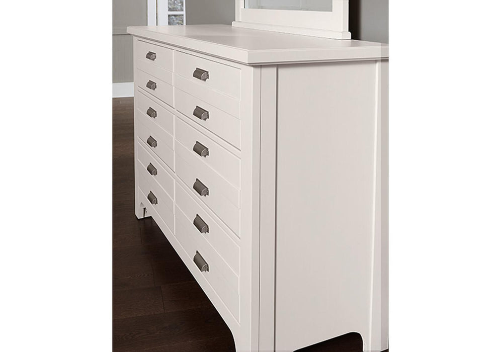 Vaughan-Bassett Bungalow 6 Drawer Dresser in Lattice - Furniture Max (Falls Church,VA) *