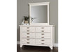 Vaughan-Bassett Bungalow 6 Drawer Dresser in Lattice - Furniture Max (Falls Church,VA) *
