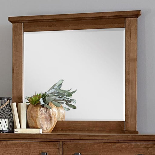 Vaughan-Bassett Cool Rustic Landscape Mirror in Amber - Furniture Max (Falls Church,VA) *