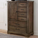 Vaughan-Bassett Cool Rustic Standing Chest in Mink - Furniture Max (Falls Church,VA) *