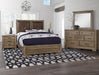 Vaughan-Bassett Cool Rustic Landscape Mirror in Stone Grey - Furniture Max (Falls Church,VA) *