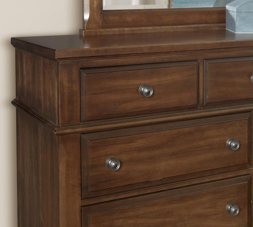 Vaughan-Bassett Heritage 9 Drawer Bureau in Amish Cherry - Furniture Max (Falls Church,VA) *