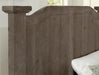 Vaughan-Bassett Sawmill King Arch Bed in Saddle Grey - Furniture Max (Falls Church,VA) *