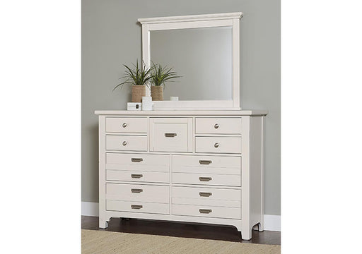 Vaughan-Bassett Bungalow Master Landscape Mirror in Lattice - Furniture Max (Falls Church,VA) *