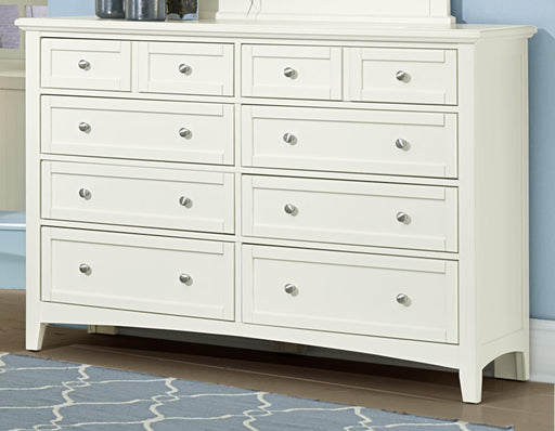 Vaughan-Basset Bonanza 8-Drawer Triple Dresser in White - Furniture Max (Falls Church,VA) *