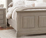 Vaughan-Bassett Heritage Queen Mansion Bed in Greystone - Furniture Max (Falls Church,VA) *