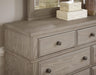 Vaughan-Bassett Heritage 9 Drawer Bureau in Greystone - Furniture Max (Falls Church,VA) *
