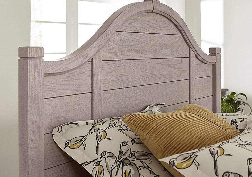 Vaughan-Bassett Bungalow King Arched Bed in Dover - Furniture Max (Falls Church,VA) *