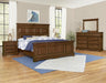 Vaughan-Bassett Heritage King Mansion Bed in Amish Cherry - Furniture Max (Falls Church,VA) *