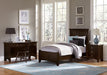 Vaughan-Bassett Bonanza Twin Mansion Bed Bed in Merlot - Furniture Max (Falls Church,VA) *