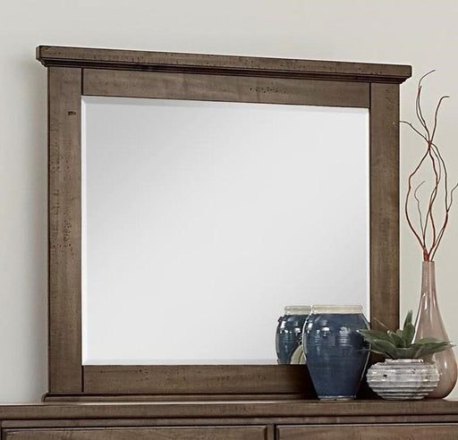 Vaughan-Bassett Cool Rustic Landscape Mirror in Mink - Furniture Max (Falls Church,VA) *
