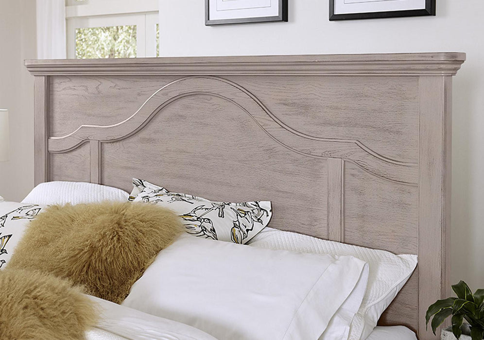 Vaughan-Bassett Bungalow Queen Mantel Panel Bed in Dover - Furniture Max (Falls Church,VA) *