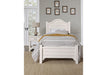 Vaughan-Bassett Bungalow Twin Arched Bed in Lattice - Furniture Max (Falls Church,VA) *