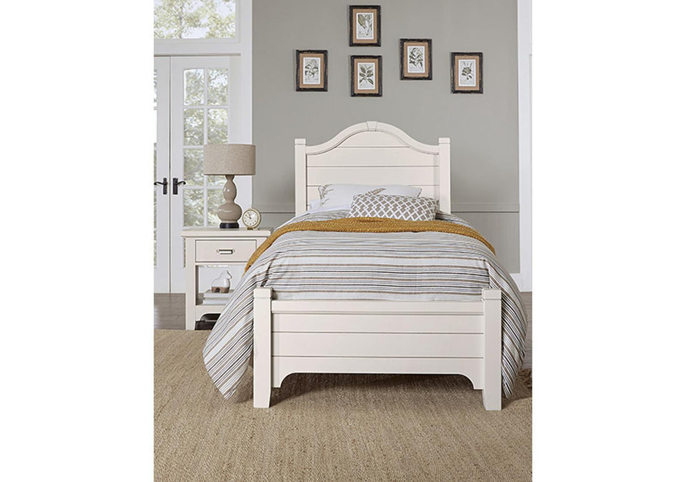 Vaughan-Bassett Bungalow Twin Arched Bed in Lattice - Furniture Max (Falls Church,VA) *