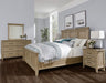 Vaughan-Bassett Passageways Deep Sand King Mansion Bed in Medium Brown - Furniture Max (Falls Church,VA) *