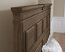 Vaughan-Bassett Heritage King Mansion Bed in Cobblestone Oak - Furniture Max (Falls Church,VA) *