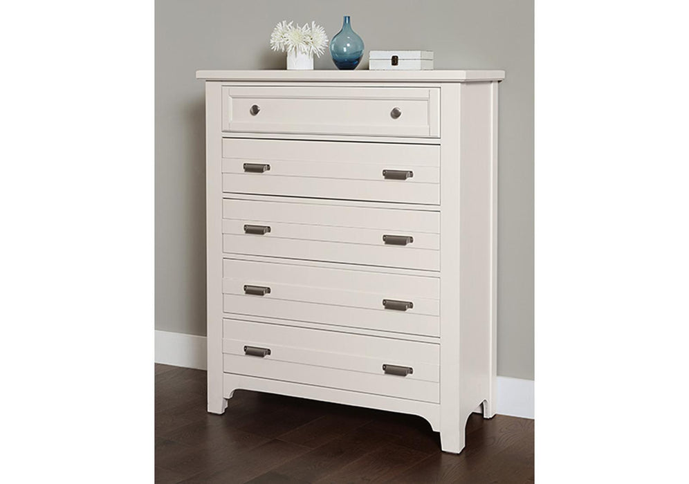 Vaughan-Bassett Bungalow 5 Drawer Chest in Lattice - Furniture Max (Falls Church,VA) *