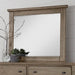 Vaughan-Bassett Cool Rustic Landscape Mirror in Stone Grey - Furniture Max (Falls Church,VA) *