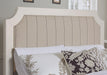 Vaughan-Bassett Bungalow Queen Upholstered Bed in Lattice - Furniture Max (Falls Church,VA) *