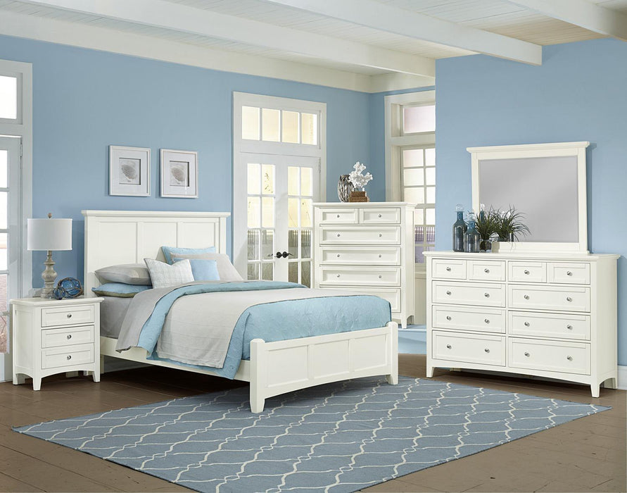 Vaughan-Bassett Bonanza Double Dresser in White - Furniture Max (Falls Church,VA) *