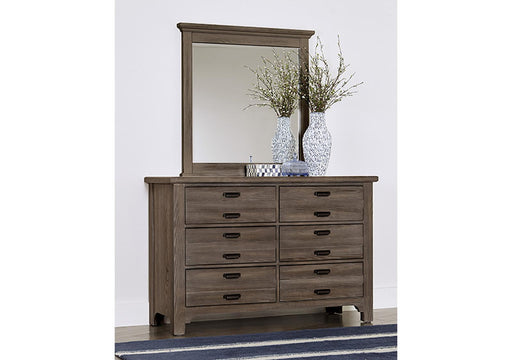 Vaughan-Bassett Bungalow Landscape Mirror in Folkstone - Furniture Max (Falls Church,VA) *