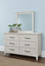 Vaughan-Bassett Passageways Oyster Grey Landscape Mirror in Grey - Furniture Max (Falls Church,VA) *