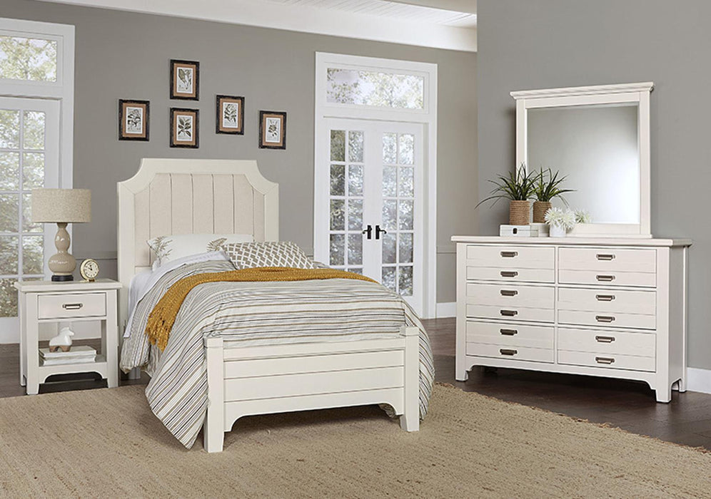 Vaughan-Bassett Bungalow Full Upholstered Bed in Lattice - Furniture Max (Falls Church,VA) *