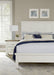Vaughan-Bassett Maple Road Cal King Mansion Bed with Low Profile Footboard in Soft White - Furniture Max (Falls Church,VA) *