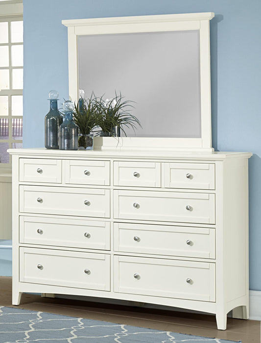 Vaughan-Basset Bonanza Landscape Mirror in White - Furniture Max (Falls Church,VA) *