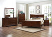 Mayville 6 Drawer Dresser in Brown Cherry 2147-5 - Furniture Max (Falls Church,VA) *