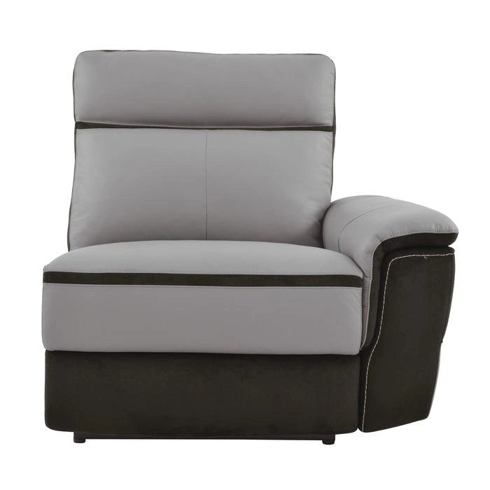 Laertes Power RSF Reclining Chair in Taupe Gray 8318-RRPW