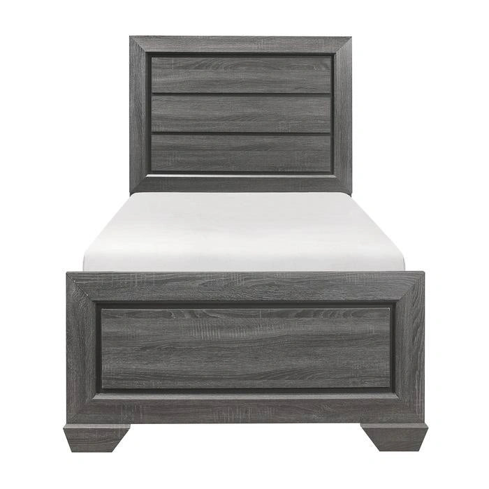 Beechnut Twin Bed in Gray