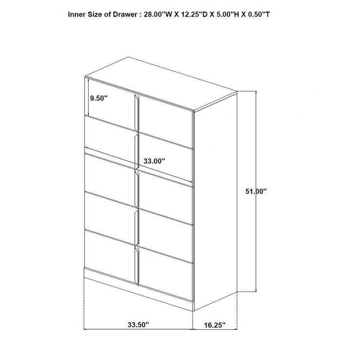 Ines Chest of Drawers