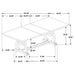 Brockway Extension Dining Table - Furniture Max (Falls Church,VA) *