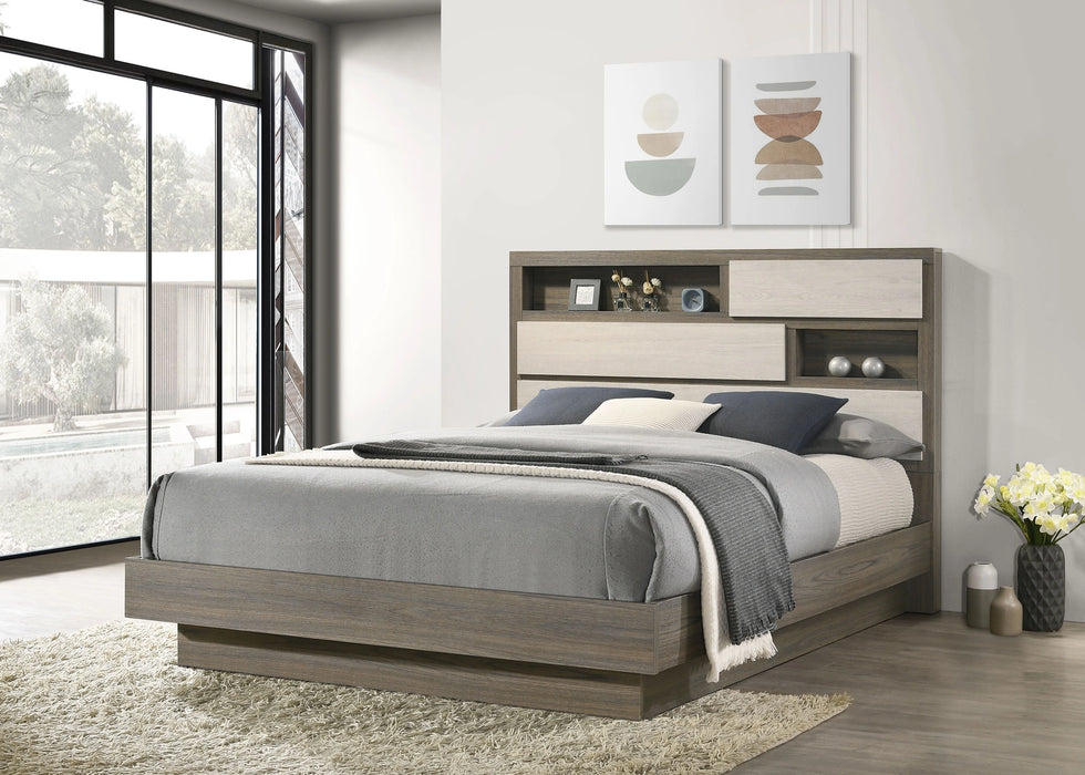 Fenwick Bookcase Platform Bed