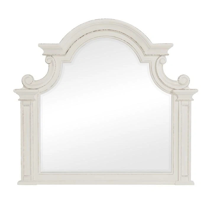 Baylesford Mirror in Antique White 1624W-6