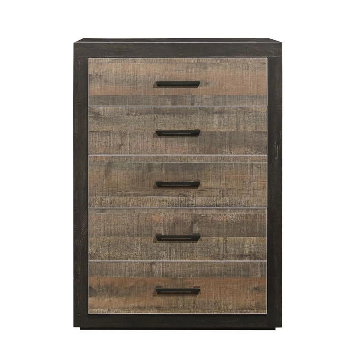 Miter Chest in Rustin Mahogany & Dark Ebony 1762-9