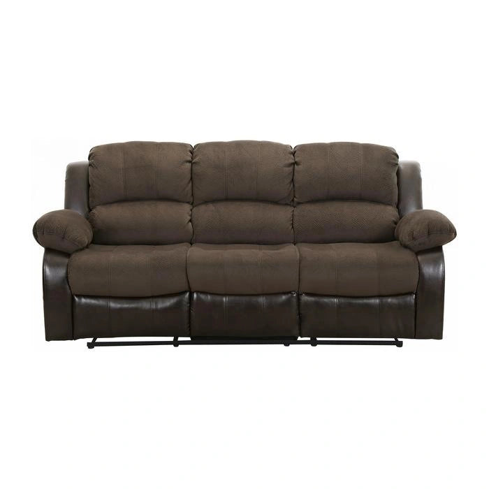 Granley Double Reclining Sofa in Chocolate 9700FCP-3