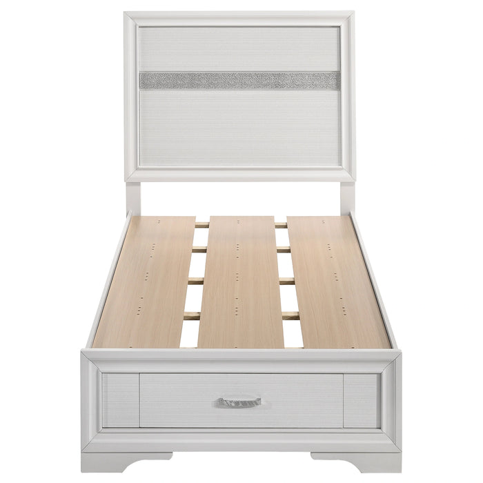 Miranda Panel Platform Storage Bed