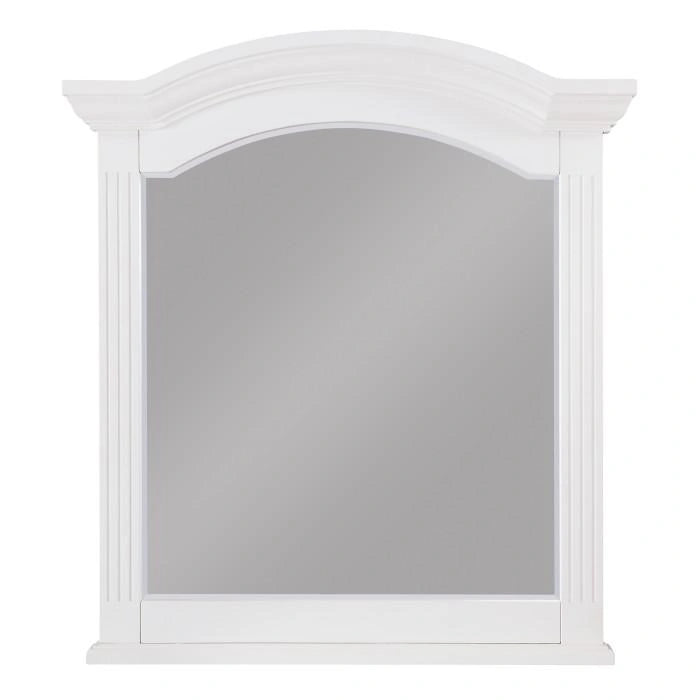 Meghan Mirror in White 2058WH-6