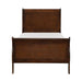 Mayville Twin Sleigh in Brown Cherry 2147T-1 - Furniture Max (Falls Church,VA) *