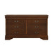 Mayville 6 Drawer Dresser in Brown Cherry 2147-5 - Furniture Max (Falls Church,VA) *