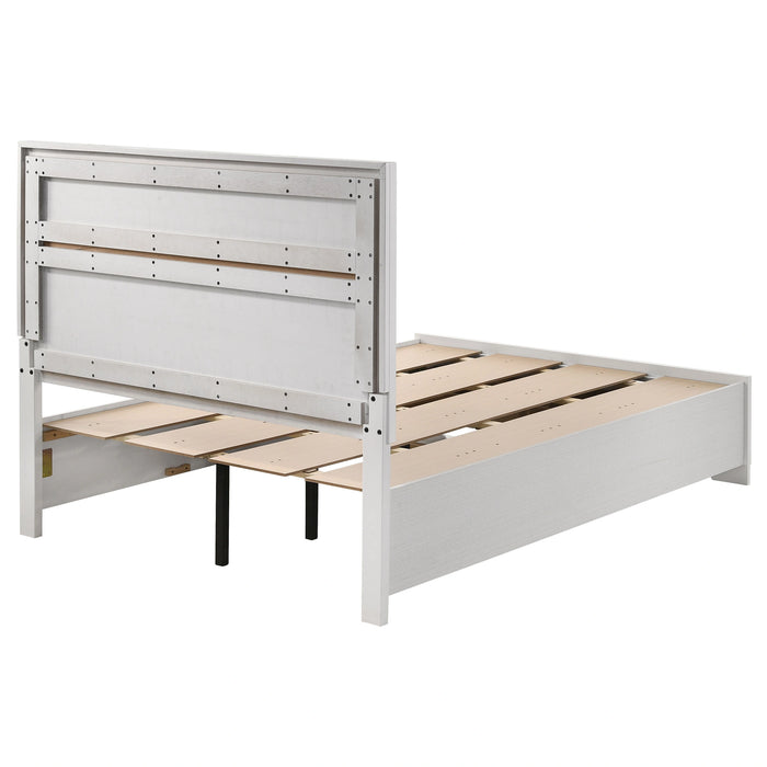 Miranda Panel Platform Storage Bed