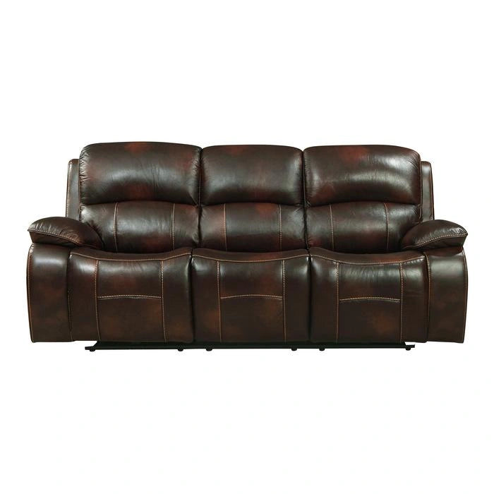 Mahala Double Reclining Sofa in Brown 8200BRW-3PW