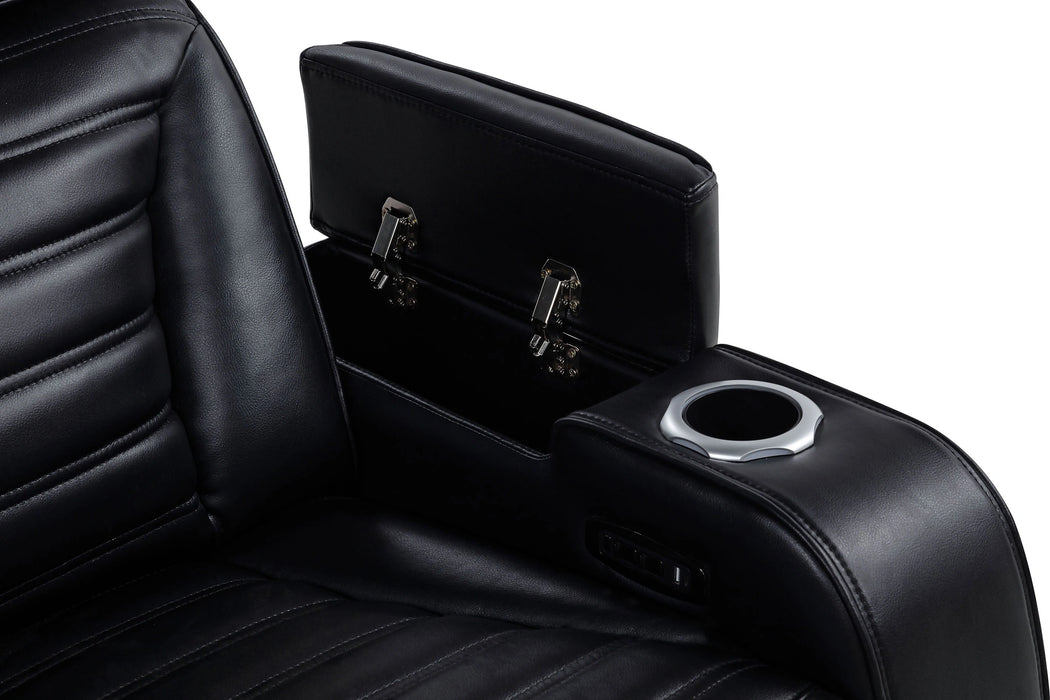 Zuma Dual Power Reclining Loveseat
