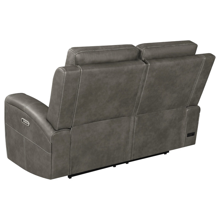 Brickston Triple Power Reclining Loveseat