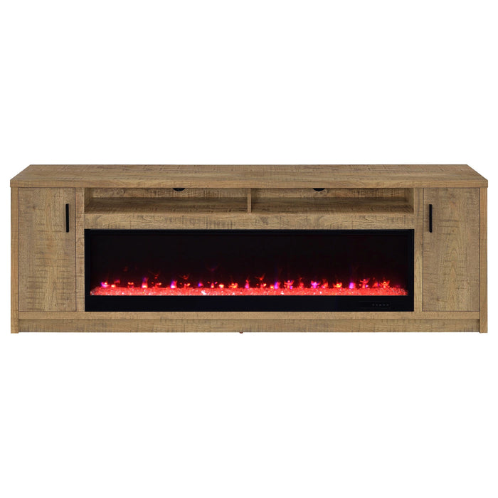 Eddy TV Stand Fireplace Console
